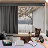 Graywind Rechargeable Smart Curtain | Blackout Series | 40