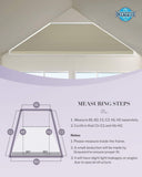 Graywind Electric Angled Blinds | Isosceles Trapezoid
