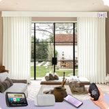 Graywind Rechargeable Smart Curtain | Light Filtering- Designed Series | 40"-220"W