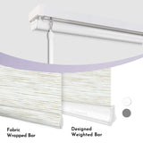 Graywind Manual Panel Track Blinds | Natural Series | Custom to 153" Width