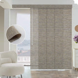 Graywind Manual Panel Track Blinds | Natural Series | Custom to 153" Width