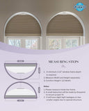 Graywind Electric Arched Blinds | Perfect Arch
