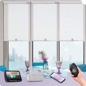 Graywind Electric Light Filtering Roller Blinds | Sheer Series