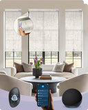 Graywind Electric No Drill Blinds - Roller Shades