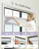 Graywind Electric No Drill Blinds - Roller Shades
