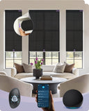 Graywind Electric No Drill Blinds - Roller Shades