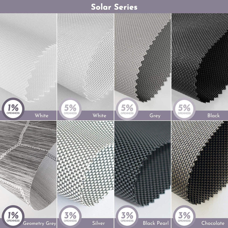 Graywind Light Filtering Roller Blinds Fabric Samples