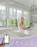 Graywind Electric Pleated Conservatory Blinds | Light Filtering Series