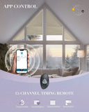 Graywind Electric Angled Blinds | Right Trapezoid