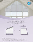 Graywind Electric Angled Blinds | Right Trapezoid