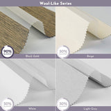 Graywind Horizontal Day Night Blinds Fabric Samples